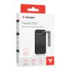 1 TB Verbatim Pocket SSD, USB 3.2 Gen2 - Svart/Grå#2