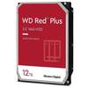 12 TB WD Red Plus, 7200 rpm, 256 MB cache SATA3, optimerad för NAS med 24/7 drift