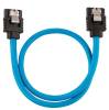 SATA3 kabel Corsair Premium Sleeved Set with Straight Connectors, 30 cm, 2-pack - Blå#2