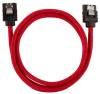 SATA3 kabel Corsair Premium Sleeved Set with Straight Connectors, 60 cm, 2-pack - Röd#2