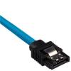 SATA3 kabel Corsair Premium Sleeved Set with Straight Connectors, 60 cm, 2-pack - Blå#3