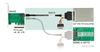 SAS intern kabel vinklad (SFF-8643) till U.2 (SFF-8639) + SATA-ström, DeLOCK, 50 cm - Svart#2