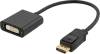 Adapter från DisplayPort hane till DVI-D Dual Link hona, 0,2 meter, 1080p, 60Hz, svart#2