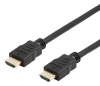 HDMI-kabel Deltaco flexibel, 4K@60Hz, 3 meter - Svart