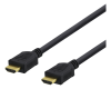 HDMI-kabel Deltaco, Ethernet, 4K@30Hz, 10 meter - Svart