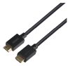 HDMI-kabel Deltaco Ultra High Speed, 8K@60Hz, LSZH, 2 meter - Svart