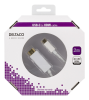 Deltaco USB-C till HDMI-kabel, 4K@60Hz, 2 meter - Vit#2