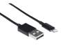 iiglo Lightning till USB-kabel, MFI, 3 meter - Svart#1