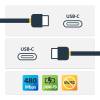 USB-C laddningskabel StarTech Charging Cable, USB 2.0, 240W, 1 meter - Vit#2