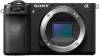 Sony A6700 kamerahus, 26 Mpixel, 11 bps, film 4k@120p, bildstabilisering, WiFi/Bluetooth