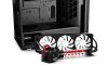 Deepcool Genome II, ATX med integrerad vattenkylning - Svart/Röd#4