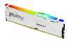 32 GB DDR5-5600 Kingston FURY Beast White RGB CL40, XMP - Vit