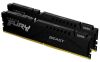 64 GB (2x32GB) DDR5-6400 Kingston FURY Beast Black CL32, AMD EXPO - Svart