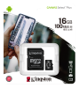 Micro Secure Digital SDHC 16 GB Kingston Canvas Select Plus, 100 MB/sek läs, Class 10, A1, UHS-I U1, inkl. SD-adapter#2