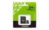 Micro Secure Digital SDXC 64 GB Kingston Canvas Select Plus Gen3, 100 MB/sek läs, Class 10, A1, UHS-I U1, inkl. SD-adapter#3