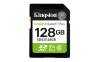 Secure Digital SDXC 128 GB Kingston Canvas Select Plus Gen3, 150 MB/sek läs, Class 10, A1, UHS-I U1