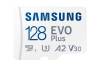 Micro Secure Digital SDXC 128 GB Samsung EVO Plus, 160/160 MB/sek, Class 10, UHS-I V30, U3, A2, inkl. SD-adapter