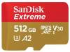 Micro Secure Digital SDXC 512 GB Sandisk Extreme, 190/130 MB/sek, Class 10, UHS-I V30, U3, A2, inkl. SD-adapter#2