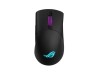 Asus ROG Keris Wireless, 16000 dpi, RF/Bluetooth/USB, Aura RGB - Svart