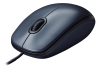 Logitech M100, 1000 dpi - Svart