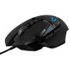 Logitech G502 HERO, 25600 dpi, ställbar vikt, 11 programmerbara knappar, HERO-sensor, Lightsync RGB