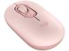 Logitech POP Icon, Silent Touch, Bluetooth/Bolt, 4000 dpi - Rosa