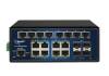 ALLNET ALL-SGI8120PM, 8xPoE GbE, 8xGbE, 4xSFP, fläktlös, DIN-skena, 240W PoE, Smart Layer2+#2