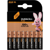 Batteri Duracell Plus Power AAA alkaliskt, LR03, 16-pack