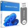 Microsoft Windows 11 Home 64-bit, svensk retail USB