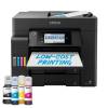 Epson EcoTank ET-5805, skrivare + scanner + kopiator + fax, 25/12 ppm ISO, 1200x2400 dpi scanner, display, ADF, AirPrint, USB/LAN/WiFi