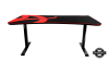 Arozzi Arena Gaming Desk Black, höjdjusterbart, heltäckande musmatta med logga - Svart