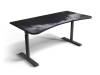 Arozzi Arena Gaming Desk Gunmetal Galaxy, höjdjusterbart, heltäckande musmatta med bild#3