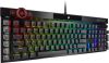 Corsair K100 RGB Mechanical Gaming Keyboard, Cherry MX Speed - Svart#4