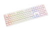 Ducky Zero 6108 White Fullsize Wireless (Tri-mode) RGB, Cherry MX2A Speed Silver - Vit#2