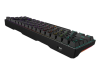 Havit GAMENOTE KB496L RGB Mekaniskt, Outemu Brown, 65%, USB/Bluetooth, nordiskt - Svart#1