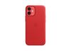 Apple läderfodral med MagSafe till iPhone 12 mini - (PRODUCT)RED#1