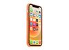 Apple silikonskal med MagSafe till iPhone 12 och iPhone 12 Pro - Kumquat#2