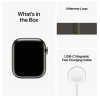 Apple Watch Series 8 GPS + Cellular, 41mm Grafit Rostfri stålboett med Grafit Milaneselänk#2