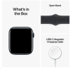 Apple Watch SE GPS + Cellular, 44mm Midnatt Aluminiumboett med Midnatt Sportband#2