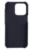 Skal ONSALA iPhone 13 Pro, konstläder, med kortfack - Svart#4