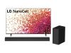 55" LG Nanocell 55NANO75 Smart-TV, UHD/4K, WebOS inkl. LG soundbar SP7 med subwoofer#1