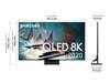 75" Samsung QE75Q800 QLED Smart-TV, 8K, Ambient Mode+#4