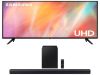 65" Samsung AU7095 Smart-TV, UHD/4K, Tizen, inkl. soundbar Samsung HWC440/XE#1
