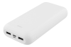Deltaco Powerbank PB-1066, 20000 mAh, batteriindikator, USB-A/USB-C - Vit#1