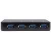 USB 3.0-hub StarTech ST53004U1C, 4xUSB 3.0 + 1x2,4A snabbladdningsport, inkl. strömadapter#2